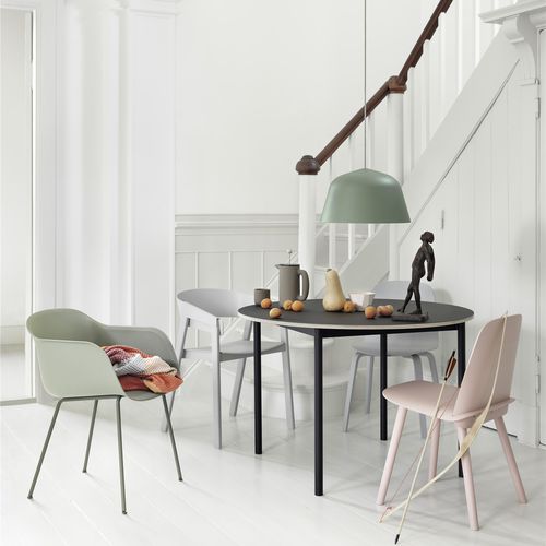 Стол скандинавский дизайн - BASE - Muuto - из фанеры / из алюминия / из экструдированного алюминия