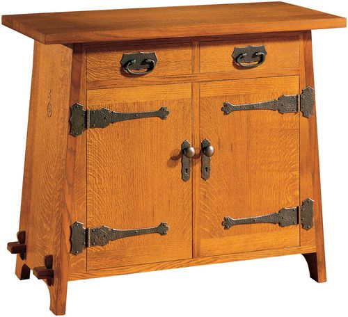 Классический буфет - MISSION : ROYCROFT CELLARET  - STICKLEY - из дуба