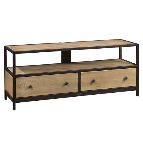 Современная тумба под телевизор - CORONADO : POMONA 29160 - STICKLEY - из дуба / из металла