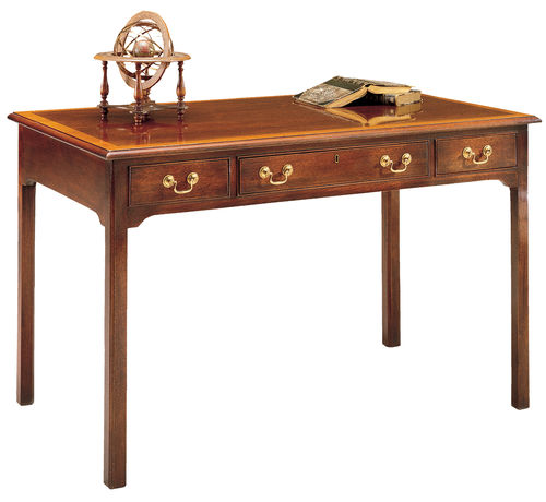 Классический рабочий стол - CHIPPENDALE 4538 - STICKLEY - из красного дерева / 4 ножки