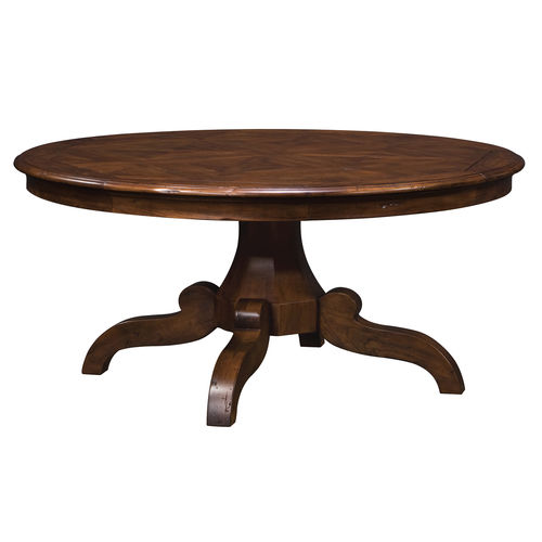 Классический журнальный столик - FINGER LAKES : BARRINGTON 51060 - STICKLEY - из дерева / круглый / для бытового использования