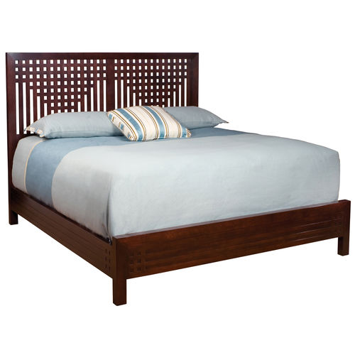 Двуспальная кровать - EDINBURGH : WILLOW 8749-LFB - STICKLEY - современная / с изголовьем / из вишневого дерева