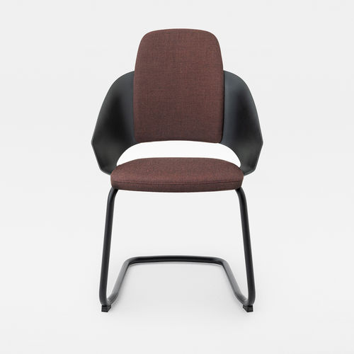 Cтул уникальный дизайн - ICON CANTILEVER HB - Mara - для интерьера / из ткани / из полипропилена