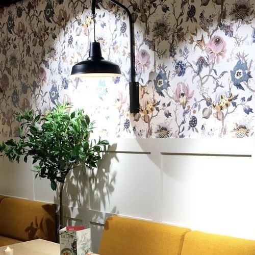 Современный настенный светильник - BISTRO - Eleanor Home - для интерьера / из алюминия / круглый