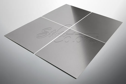 Декоративное листовое железо - SATINATO NON DIREZIONALE  - Steel Color - нержавеющая сталь 304 / из нержавеющей стали 316 / декорированное