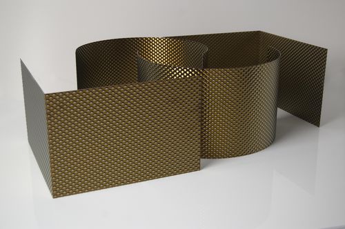 Декорированное листовое железо - PERLA ORO - Steel Color - из нержавеющей стали / цветное / для облицовки