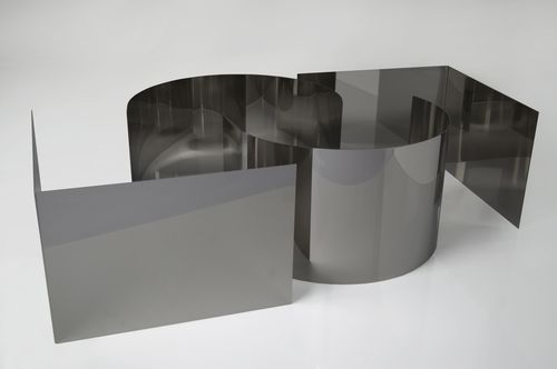 Декоративное листовое железо - SUPER MIRROR NR. 8 - Steel Color - из нержавеющей стали / полированное / для облицовки