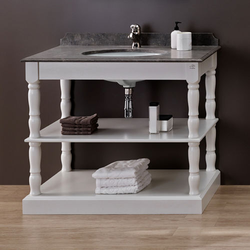 Подставка для умывальника из дерева - ORLÉANS - Aqua Prestige - из мрамора / из гранита / из кварца