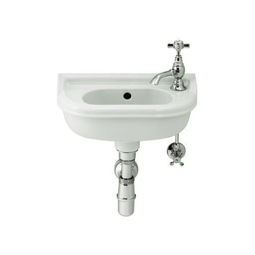 Подвесной умывальник для рук - 240.05140 - Aqua Prestige - прямоугольный / из фарфора