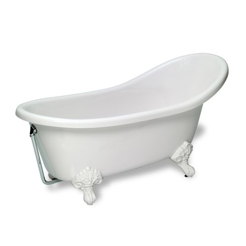 Овальная ванна - CLARENCE I - Aqua Prestige - на ножках / для жилых зданий / из композита