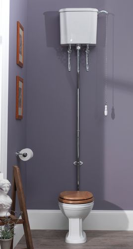 Напольный унитаз - 240.04706 + 240.04750 - Aqua Prestige - из фарфора / для бытового использования / для профессионального использования