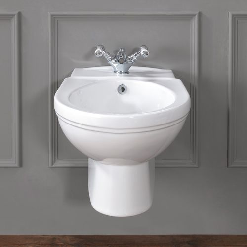Подвесное биде - 240.09100 - Aqua Prestige - из фарфора