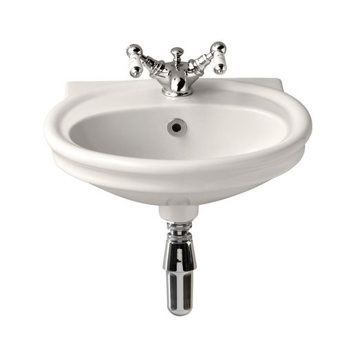 Настенный умывальник для рук - LOXLEY - Aqua Prestige - круглый / из фарфора