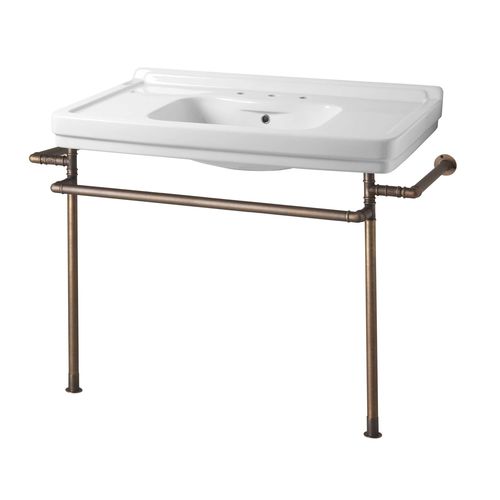 Раковина на ножке - NEOCLASSICA 940.5700.1.WH &amp; 940.Y5700.xx - Aqua Prestige - из фарфора / глянцевая / одиночная