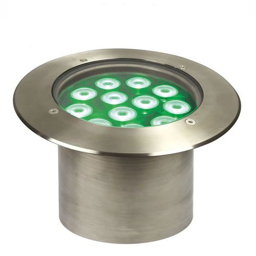 Напольный точечный светильник - PLUS/SS -T - Studio Due Light Srl - LED / круглый / IP67