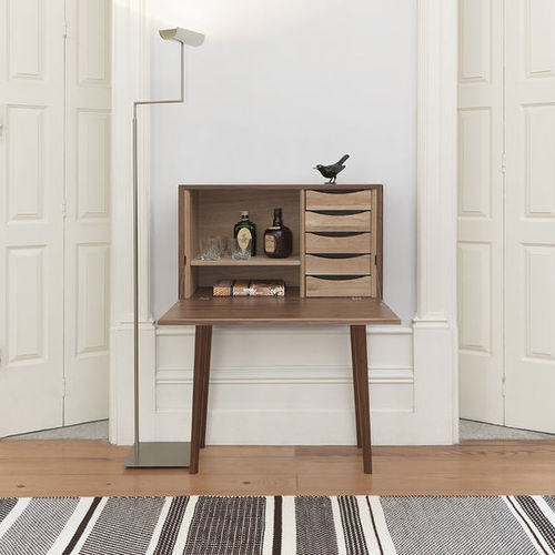 Современная тумба для мини-бара - MISTER - Wewood - Portuguese Joinery - из дуба / из орехового дерева