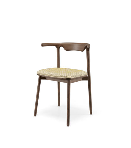 Современный cтул - PALA - Wewood - Portuguese Joinery - для интерьера / из ткани / из дуба