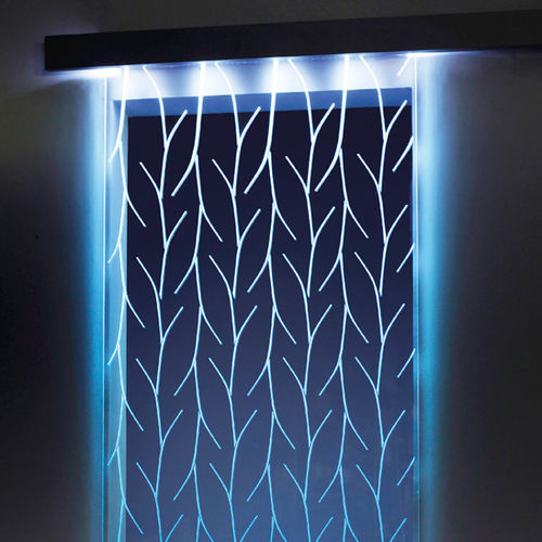 Дверь для интерьера - SV-LEDS - SAHECO - из стекла / раздвижная / застекленная