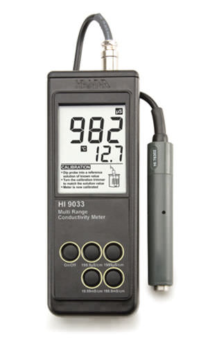 Переносной кондуктометр - HI9033 - Hanna Instruments