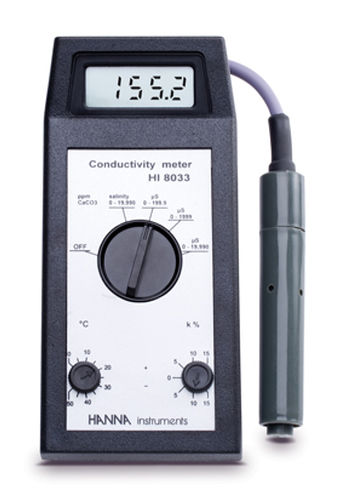 Анализатор воды мультипараметры - HI8033 - Hanna Instruments - проводимость