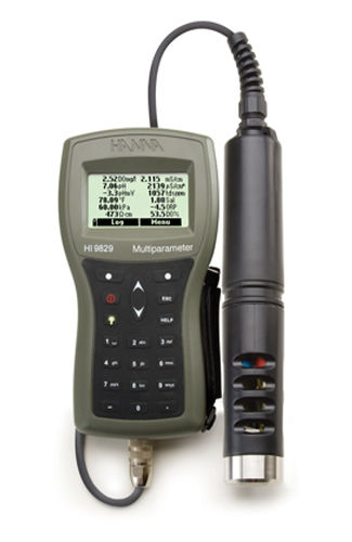 Анализатор воды мультипараметры - HI9829 - Hanna Instruments - pH / проводимость / ОВП