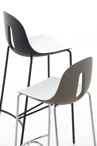 Современный барный стул - GOTHAM SG - CHAIRS & MORE - для интерьера / из стали / из полиуретана
