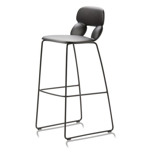 Современный барный стул - NUBE SL SG 80 - CHAIRS & MORE - для интерьера / из металла / из полиуретана