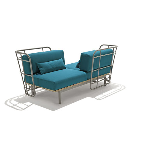 Современное кресло - JUJUBE D-A - CHAIRS & MORE - из ткани / из металла / S-образное кресло