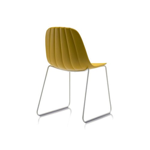 Современный cтул - BABAH SL - CHAIRS & MORE - для интерьера / из полиуретана / с основанием из металла