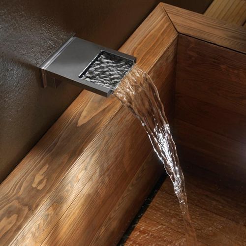 Кран наполнения ванны из хромированной латуни - E88500 - BOSSINI - настенный / для профессионального использования / хромированная отделка