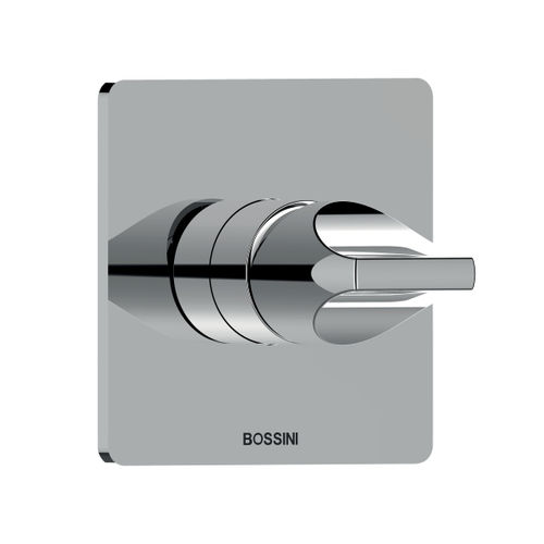 Однорычажный смеситель для душа - Z00504+Z00007 - BOSSINI - настенный / из хромированного металла / для ванной комнаты