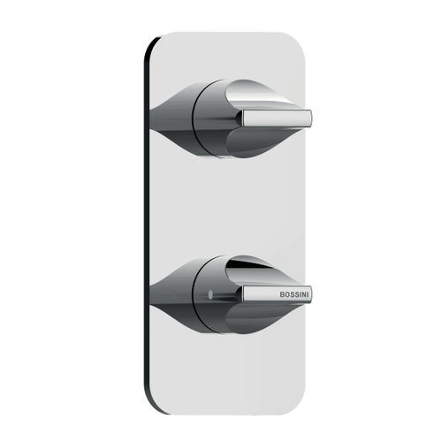 Однорычажный смеситель для душа - Z035202+Z030204000 - BOSSINI - настенный / термостатический / из нержавеющей стали