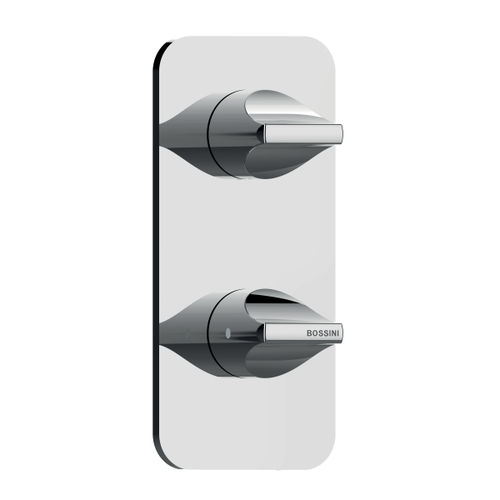 Однорычажный смеситель для душа - Z035202+Z030205000 - BOSSINI - настенный / термостатический / из хромированного металла