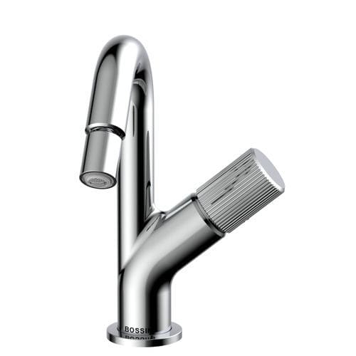 Однорычажный смеситель для раковины - Z00902 - BOSSINI - настольный / из хромированного металла / для ванной комнаты