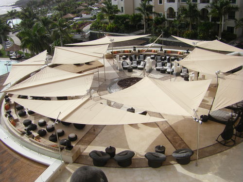 Натяжной тент для профессионального использования - TENERIFE - Sunsquare