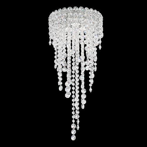 Современный потолочный светильник - CHANTANT - Schonbek - круглый / из кристаллов Swarovski® / накаливания
