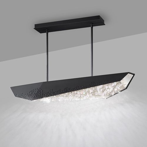 Подвесная лампа - GLYPH - Schonbek - из кристаллов Swarovski® / современная / проводная
