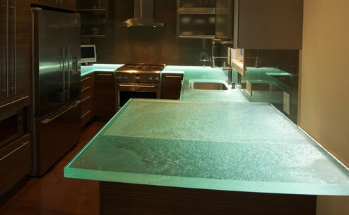 Рабочая поверхность из стекла - GREAT KITCHEN II - ThinkGlass - для кухни