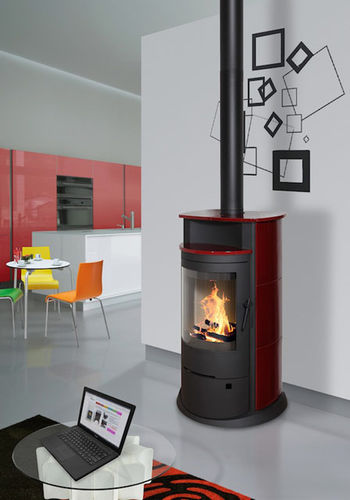 Печь-камин на дровах - OFEN 7 - LORFLAM Novadev - 0-5 кВ / 9 кВ / 11 kW