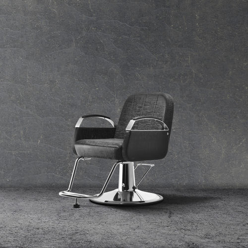 Парикмахерское кресло из бархата - MONARCH  - Taiwan Proud Chairs - с опорой для ступней / с гидронасосом / для профессионального использования