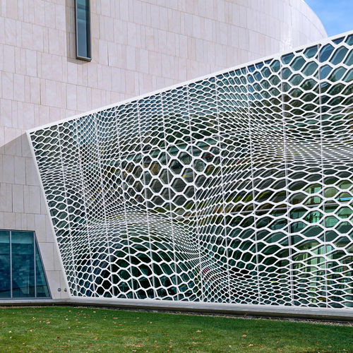 Декоративная панель из алюминия - ILLUSION - FRANCE RESILLE - для внутренней компоновки / для ограждения / для фасада