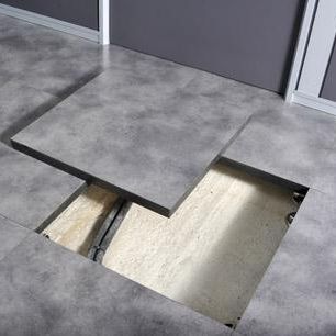 Спрессованный технический пол - DINOR - акустический / для интерьера / из сэндвич-панелей
