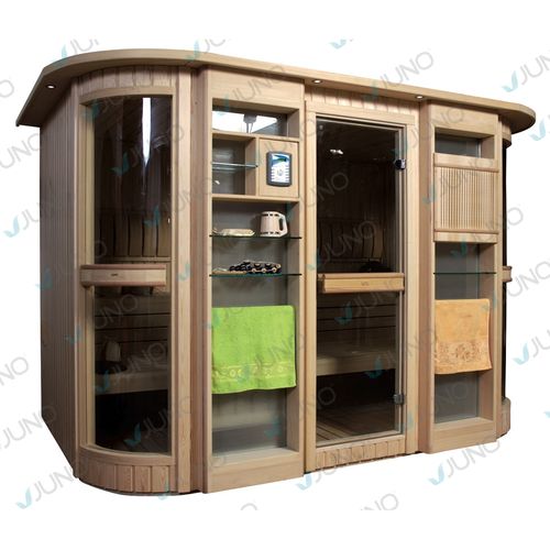 Сауна для бытового использования - PIXA - Juno SPA Design & Manufacture - из дерева / для интерьера