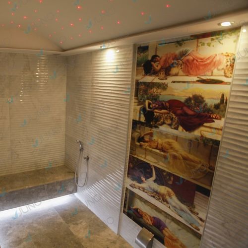 Паровая ванна со встроенным душем - Juno SPA Design & Manufacture - с солью для галотерапии