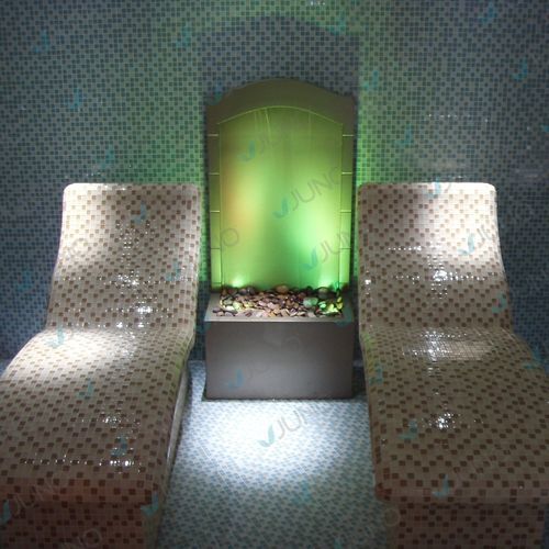 Турецкая паровая ванна - Juno SPA Design & Manufacture - с солью для галотерапии / мощенная / в комплекте