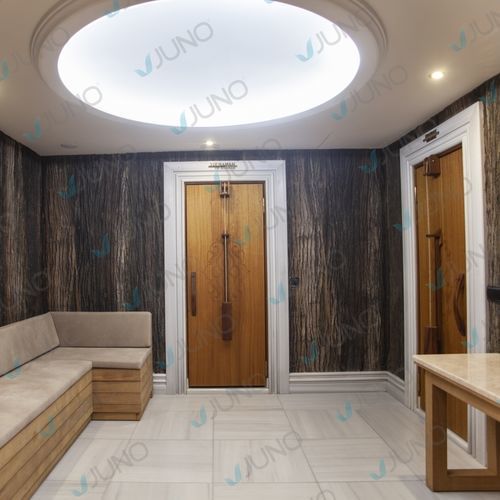 Подвесной потолок дерево - Juno SPA Design & Manufacture - металлический / из стекловолокна / из стекловолокна