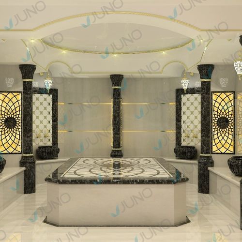 Подвесной потолок из мрамора - Juno SPA Design & Manufacture - из пластика, усиленного стекловолокном / из панелей / для ванной комнаты