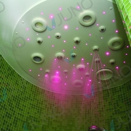 Боковой душ из металла - Juno SPA Design & Manufacture - круглый / для профессионального использования / современный