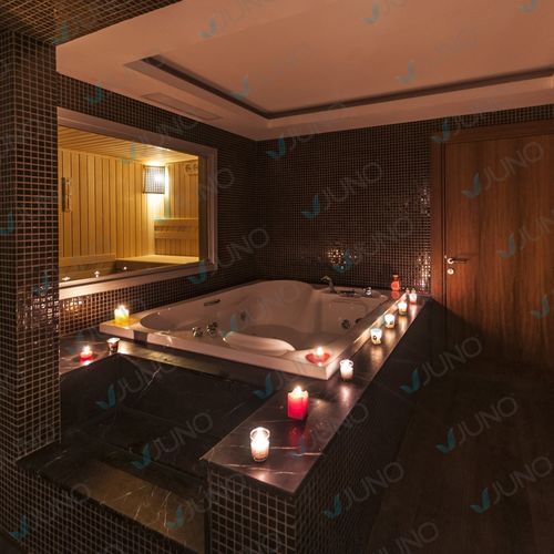 Встраиваемая спа-ванна - Juno SPA Design & Manufacture - каркасная / плавучая / квадратная