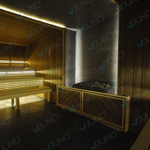 Печь для сауны на угле - Juno SPA Design & Manufacture - на дровах / электрическая / отдельностоящая